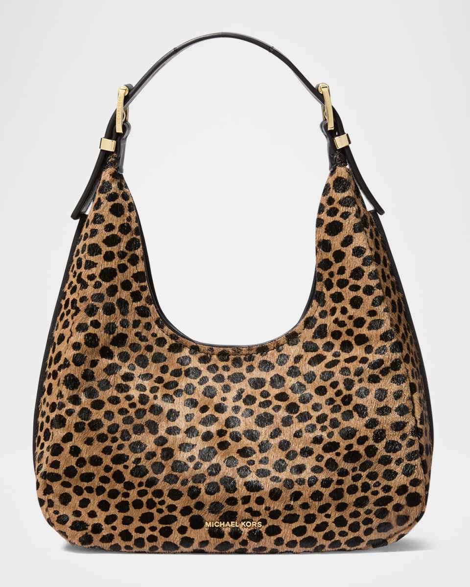Nolita Small Cheetah Calf Hair Shoulder Bag
